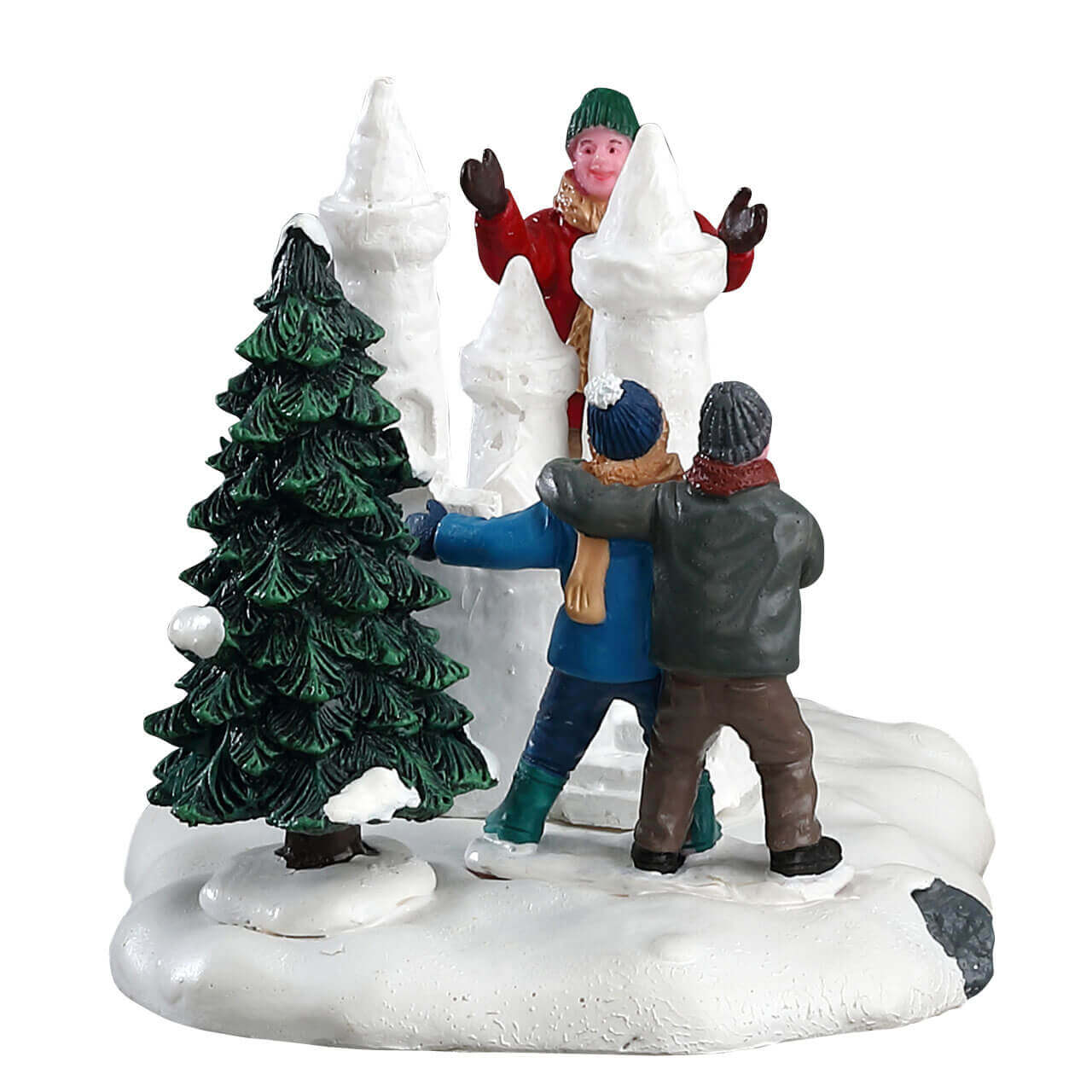 lemax-snow-castle-ch-teau-de-neige-miniature image 3