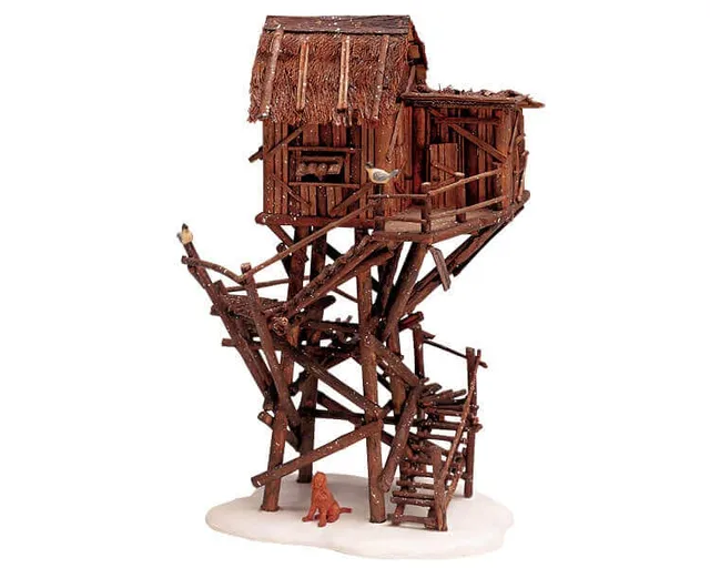 lemax-pinewood-perch-d-cor-nature-pour-village-miniature image 1