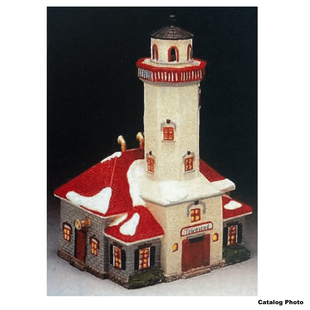 lemax-townsend-lighthouse-phare-village-miniature-lumineux image 1