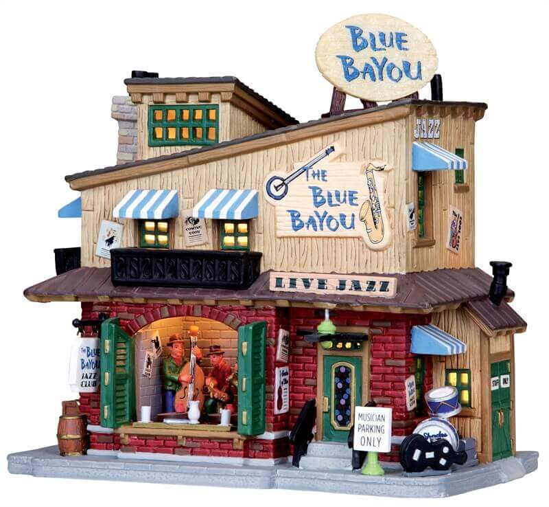 lemax-the-blue-bayou-club-b-timent-village-miniature image 1