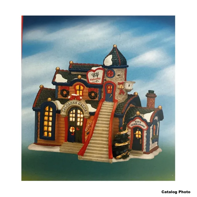 lemax-galoshes-galore-boutique-miniature-pour-village-de-no-l image 1