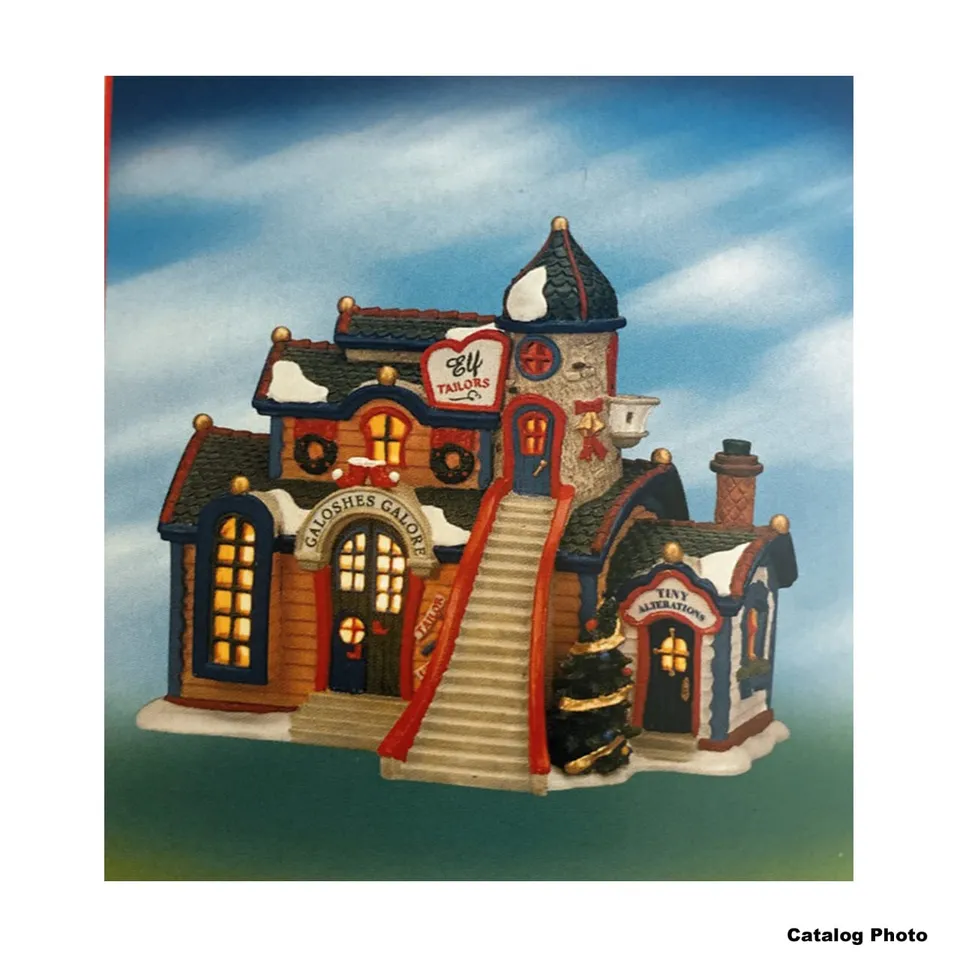 lemax-galoshes-galore-boutique-miniature-pour-village-de-no-l image 1