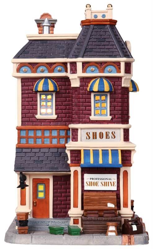 lemax-morton-s-shoes-boutique-chaussures-illumin-e-village-miniature image 3