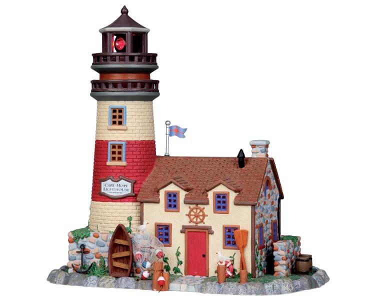 lemax-cape-hope-lighthouse-phare-miniature-lumineux image 1
