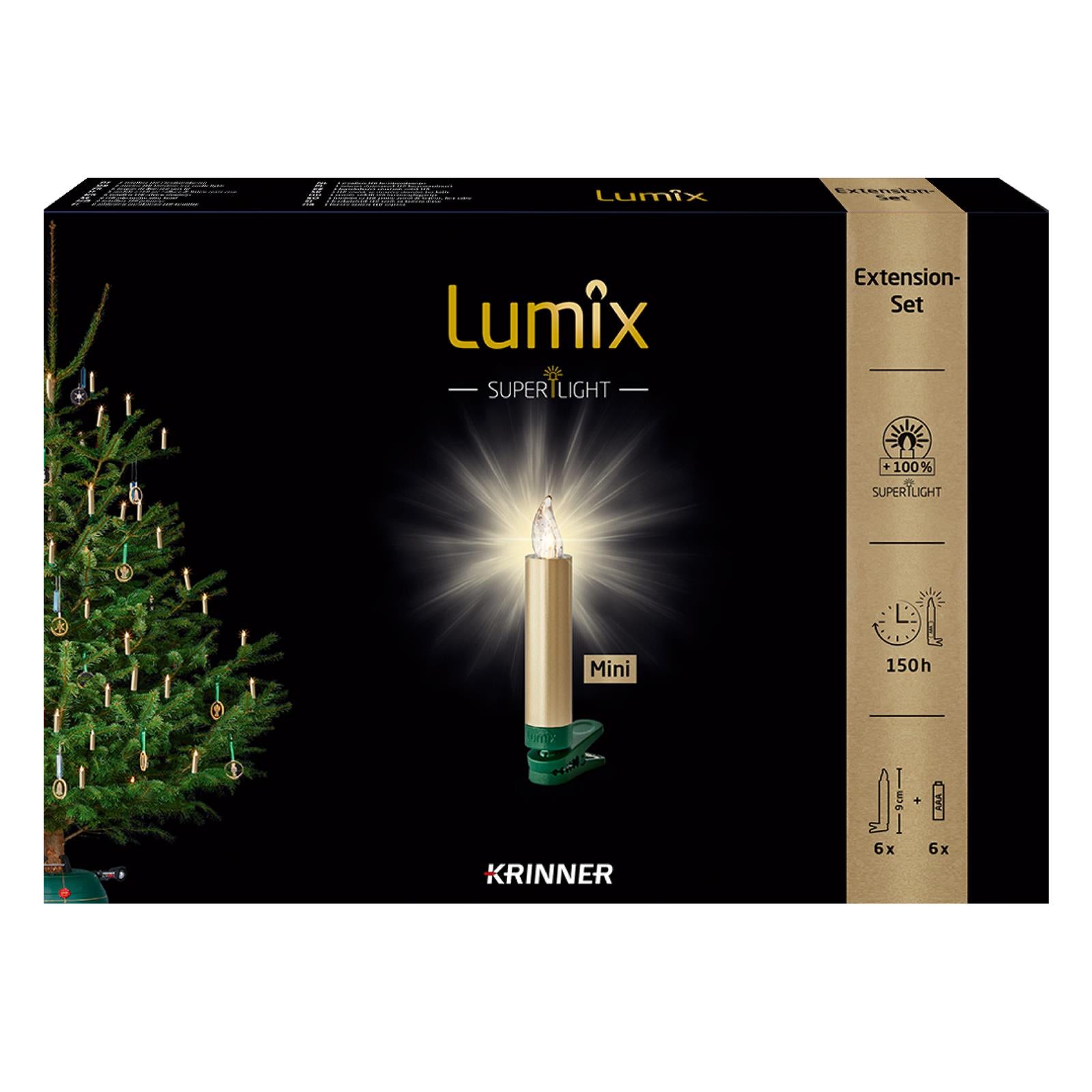 krinner-lumix-superlight-metallic-gold-mini-extension-x6 image 1