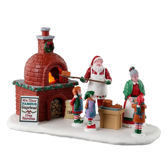 lemax-mrs-claus-gingerbread-bake-sc-ne-pain-d-pice-santa-s-wonderland image 1