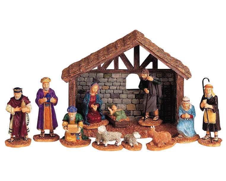 lemax-nativity-scene-cr-che-de-no-l-miniature image 1