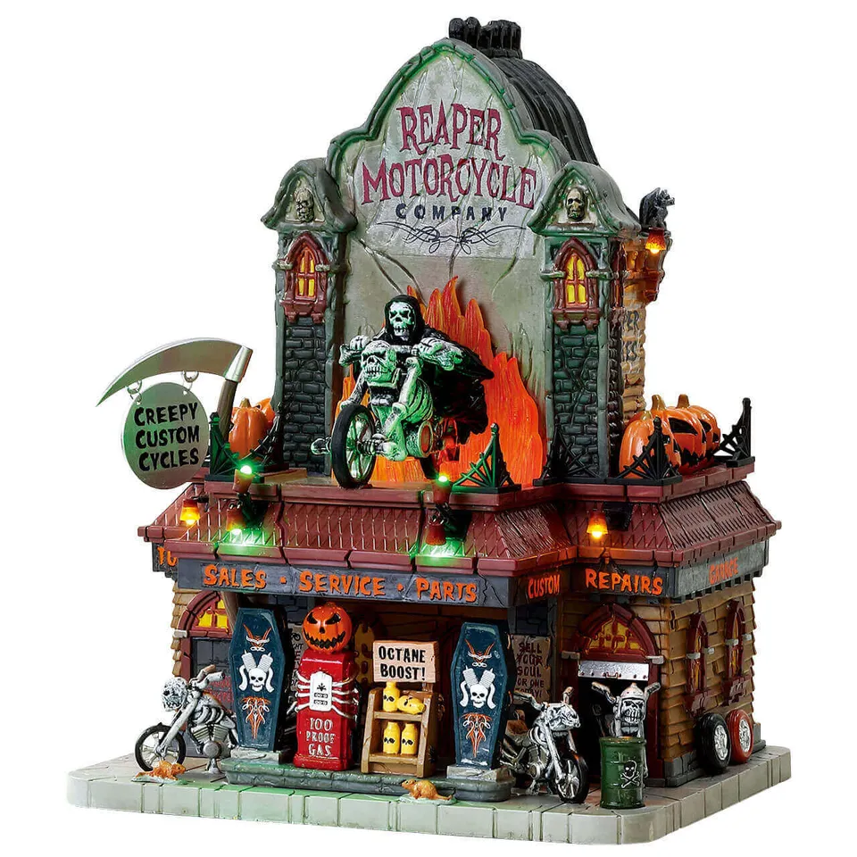 lemax-reaper-motorcycle-co-b-timent-spooky-town image 1