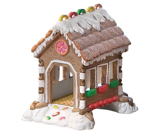 lemax-candy-covered-bridge-pont-bonbons-sugar-n-spice image 1