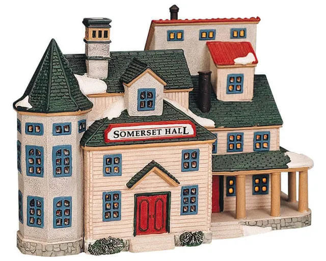 lemax-somerset-hall-grand-b-timent-miniature-lumineux-no-l image 1