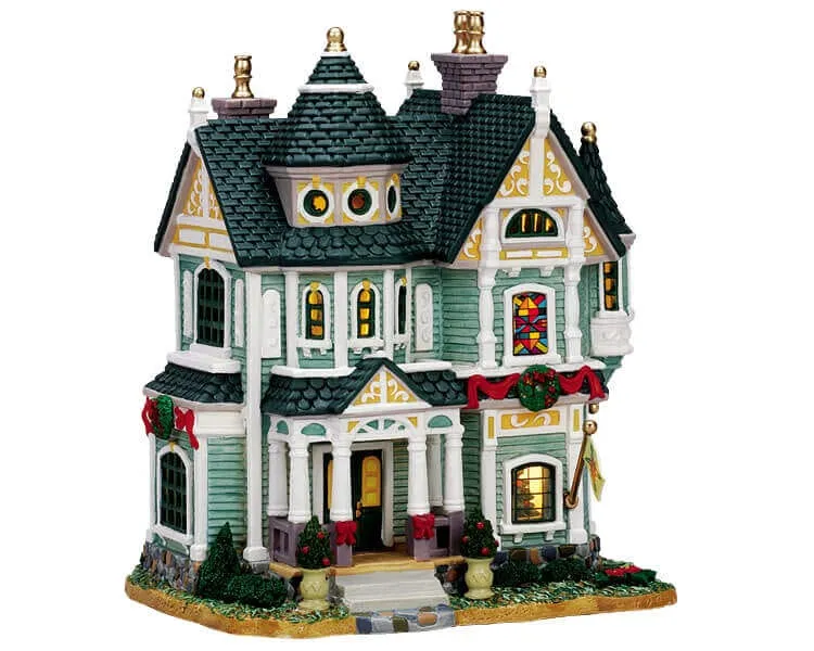lemax-morrison-house-maison-de-village-de-no-l-lumineuse image 1