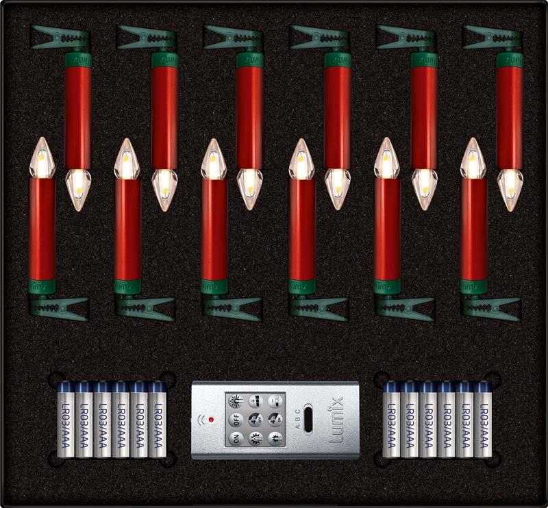 krinner-lumix-superlight-flame-mini-m-tal-rouge-base-bougies-led-filament image 2