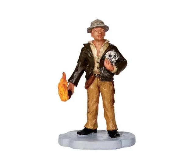 lemax-adventurer-figurine-aventurier-spooky-town image 1