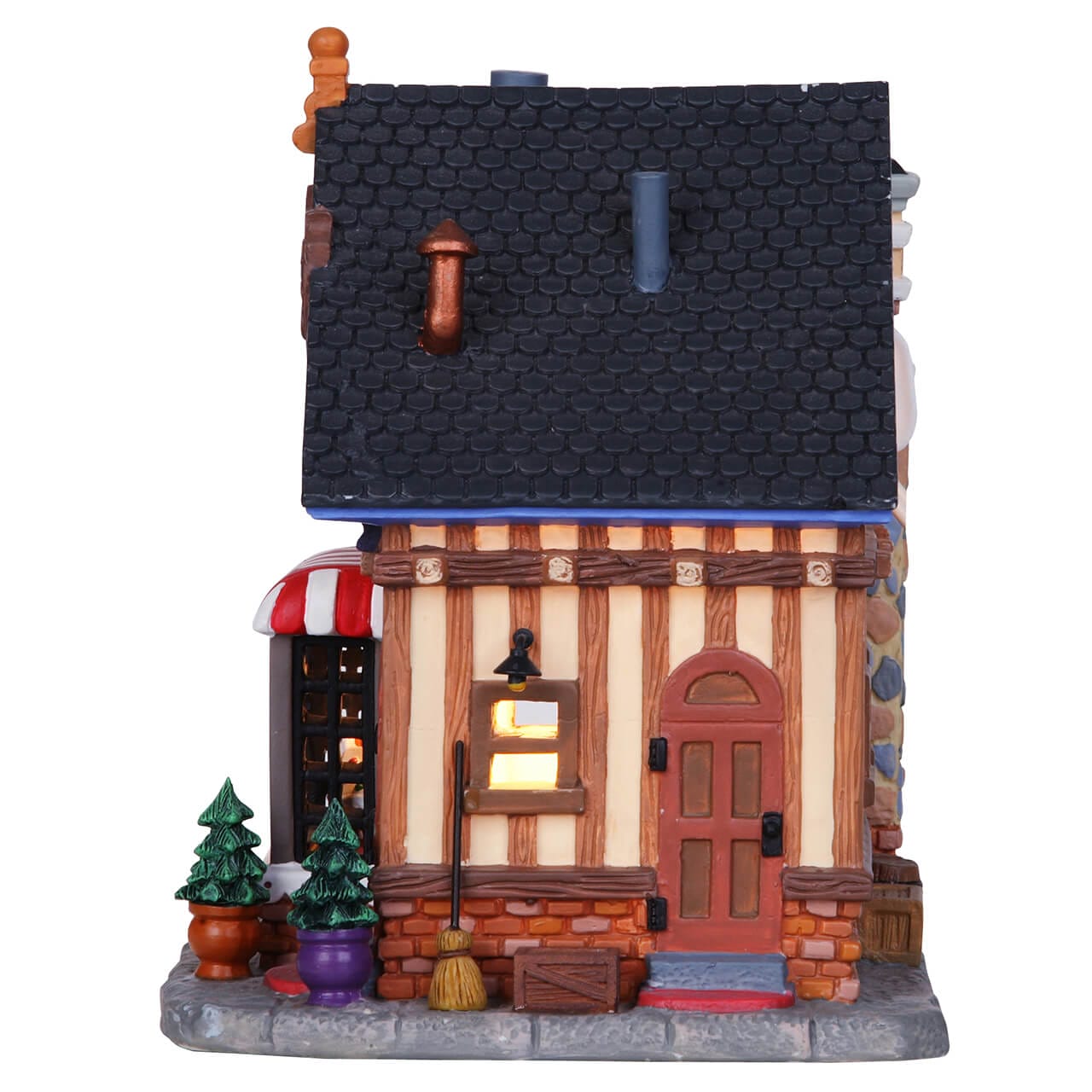 lemax-bridgette-s-gingerbread-bakery-b-timent-lumineux-village-de-no-l image 3