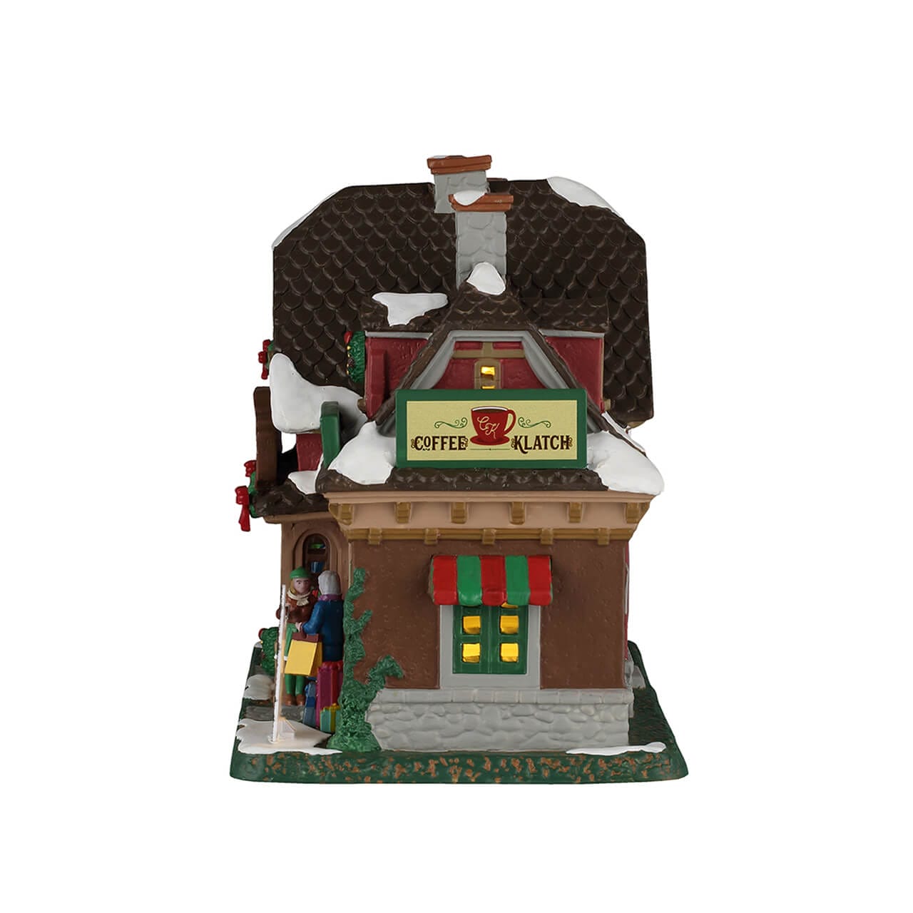 lemax-coffee-klatch-maison-de-village-miniature-lumineuse-caddington image 3