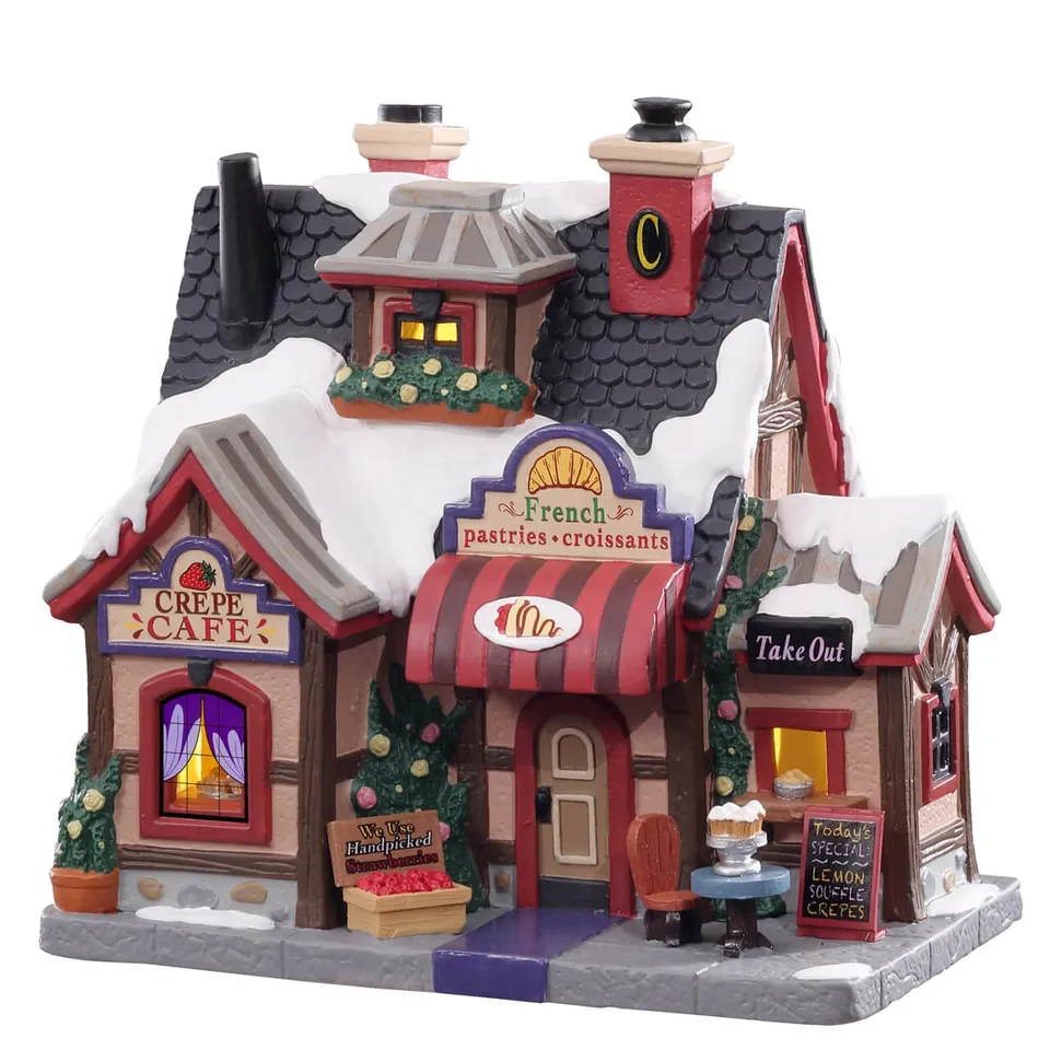 lemax-crepe-cafe-caf-cr-perie-lumineux-caddington-village image 1