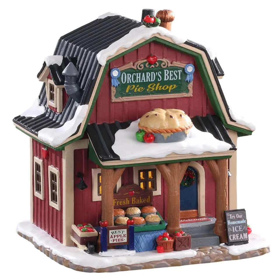lemax-orchard-s-best-pie-shop-boutique-miniature-lumineuse-no-l image 1