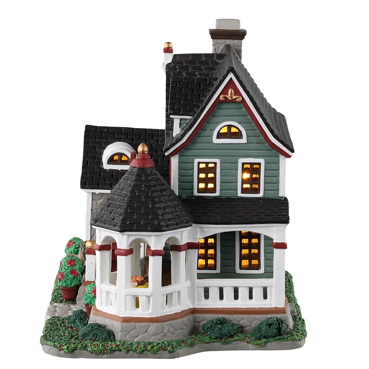 lemax-lily-s-bed-breakfast-caddington-maison-lumineuse-miniature image 3