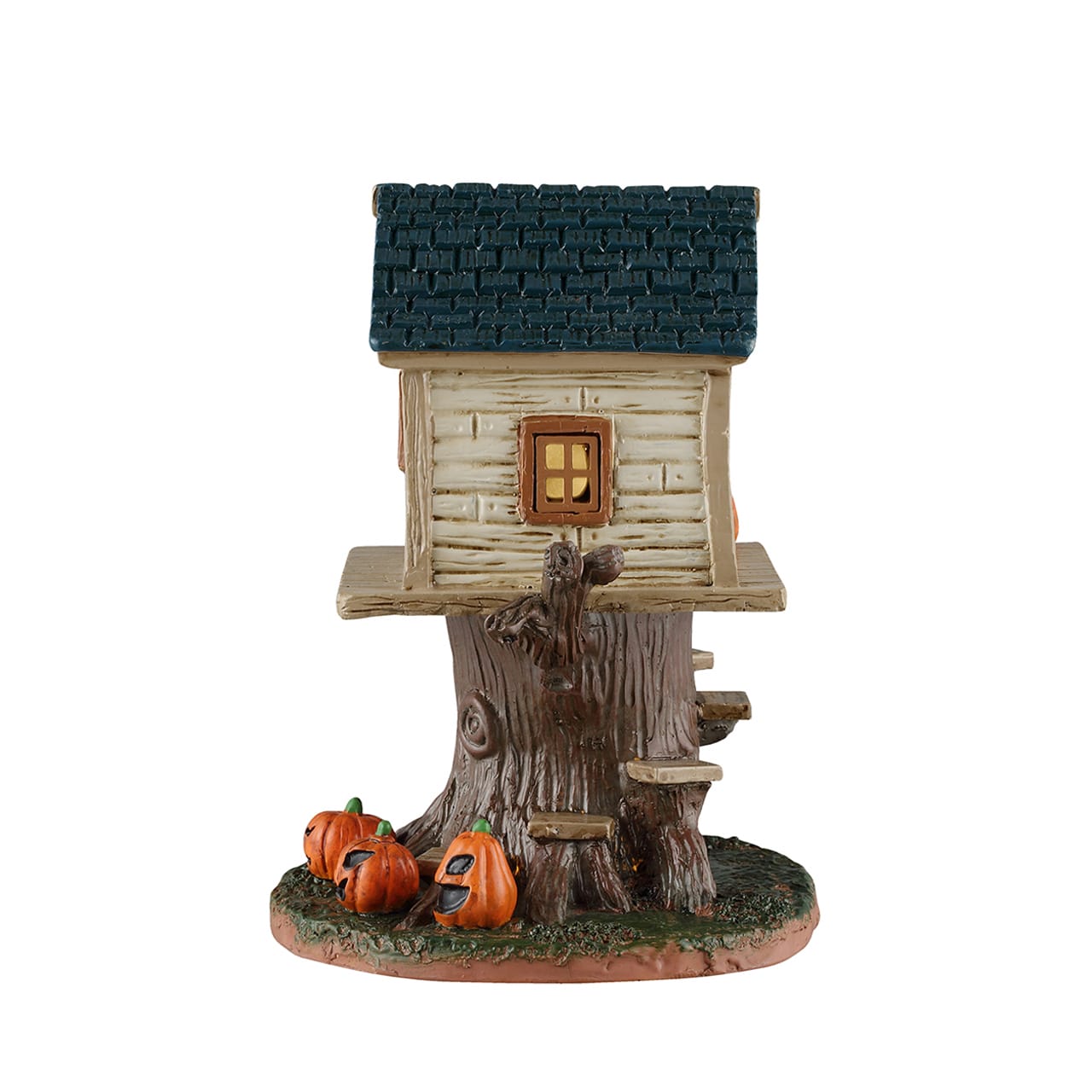 lemax-spooky-town-skull-tree-house-maison-arbre-cr-ne-lumineuse image 3