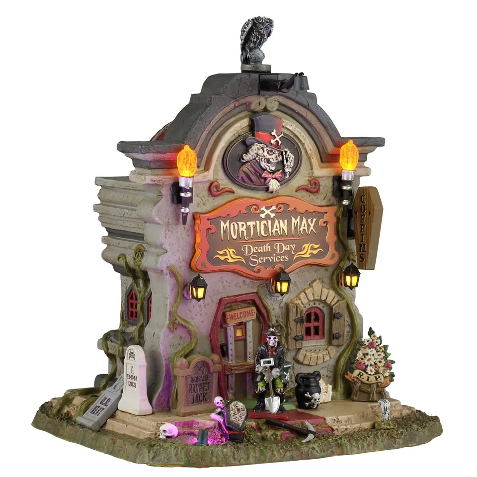 lemax-mortician-max-death-day-services-b-timent-spooky-town image 1