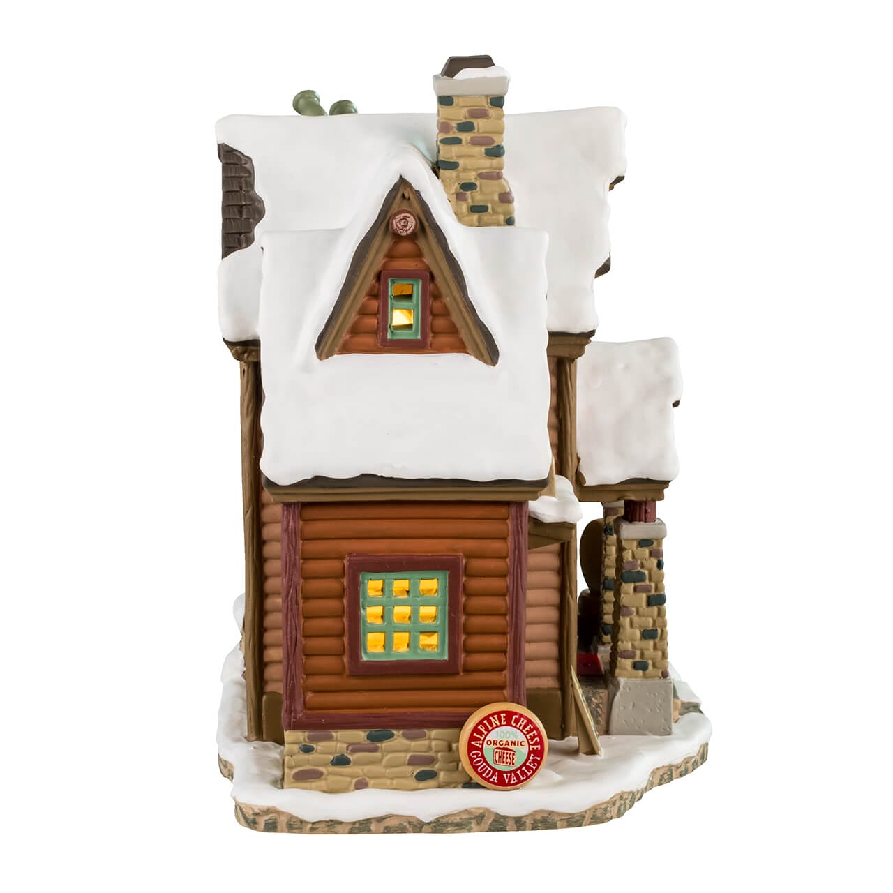 lemax-the-melted-snowflake-chalet-fondue-miniature-vail-village image 2