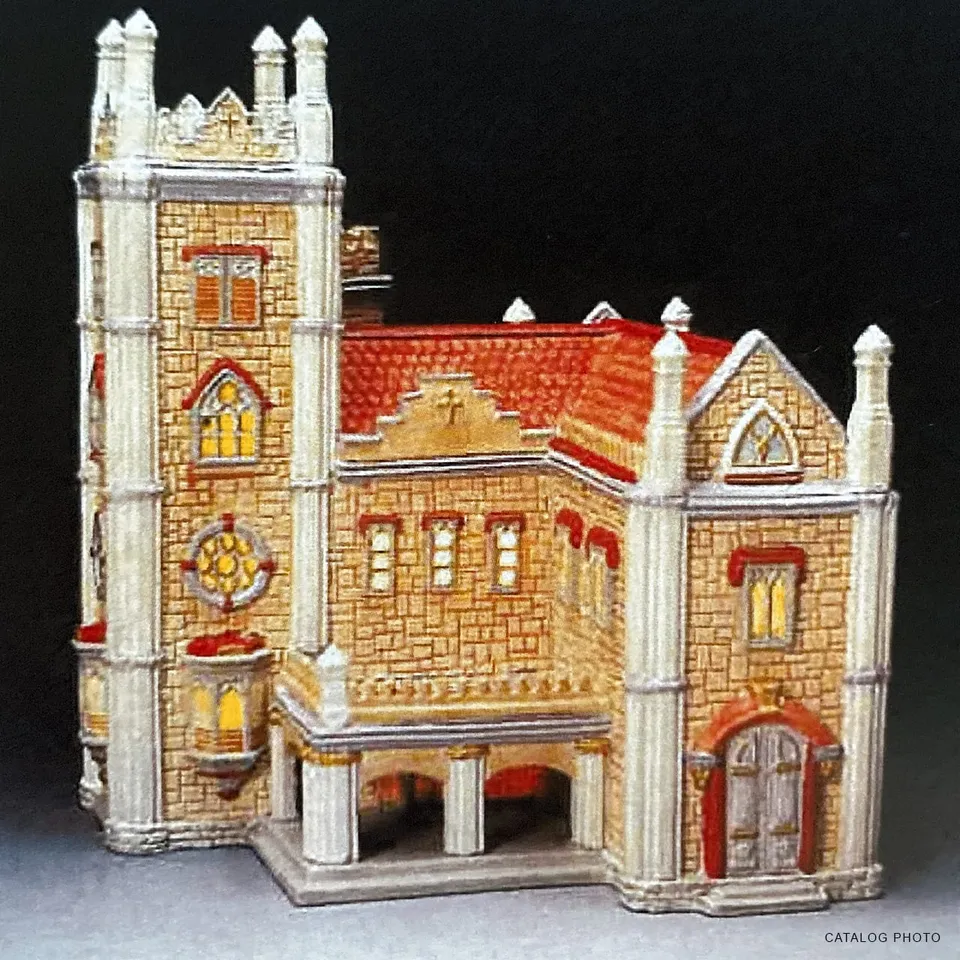 lemax-durham-cathedral-cath-drale-miniature-lumineuse image 1
