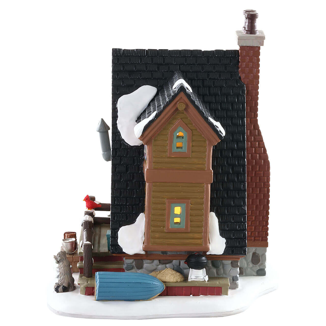 lemax-petes-fishing-cabin-cabane-de-p-che-lumineuse image 2