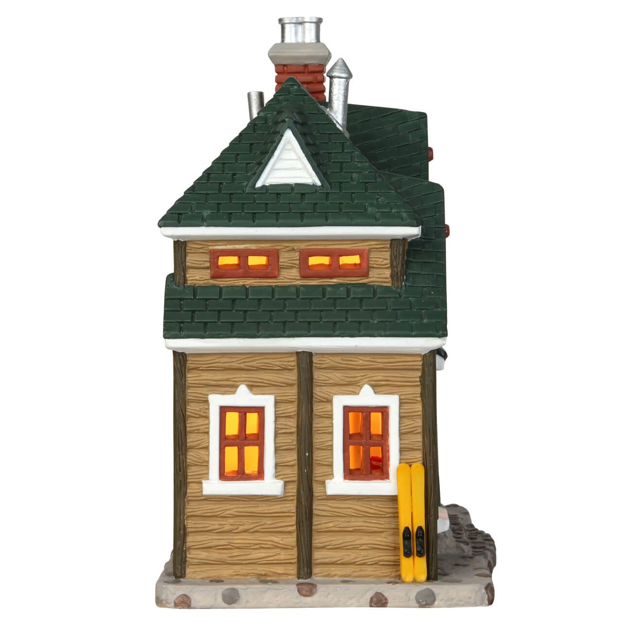lemax-vail-ski-skate-shop-boutique-de-ski-miniature-lumineuse image 3