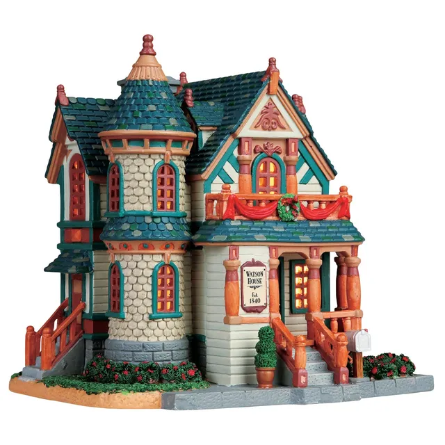 lemax-watson-house-maison-miniature-lumineuse-de-village image 1