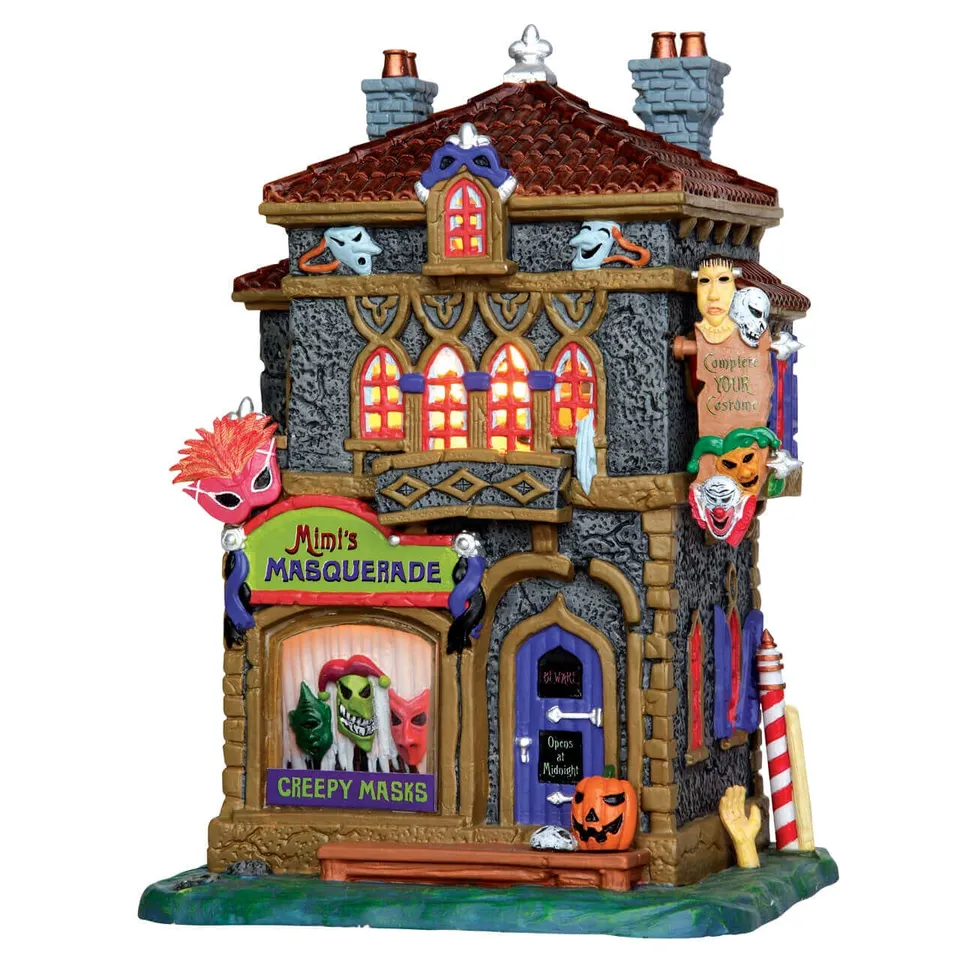 lemax-mimi-s-masquerade-b-timent-spooky-town-miniature image 1