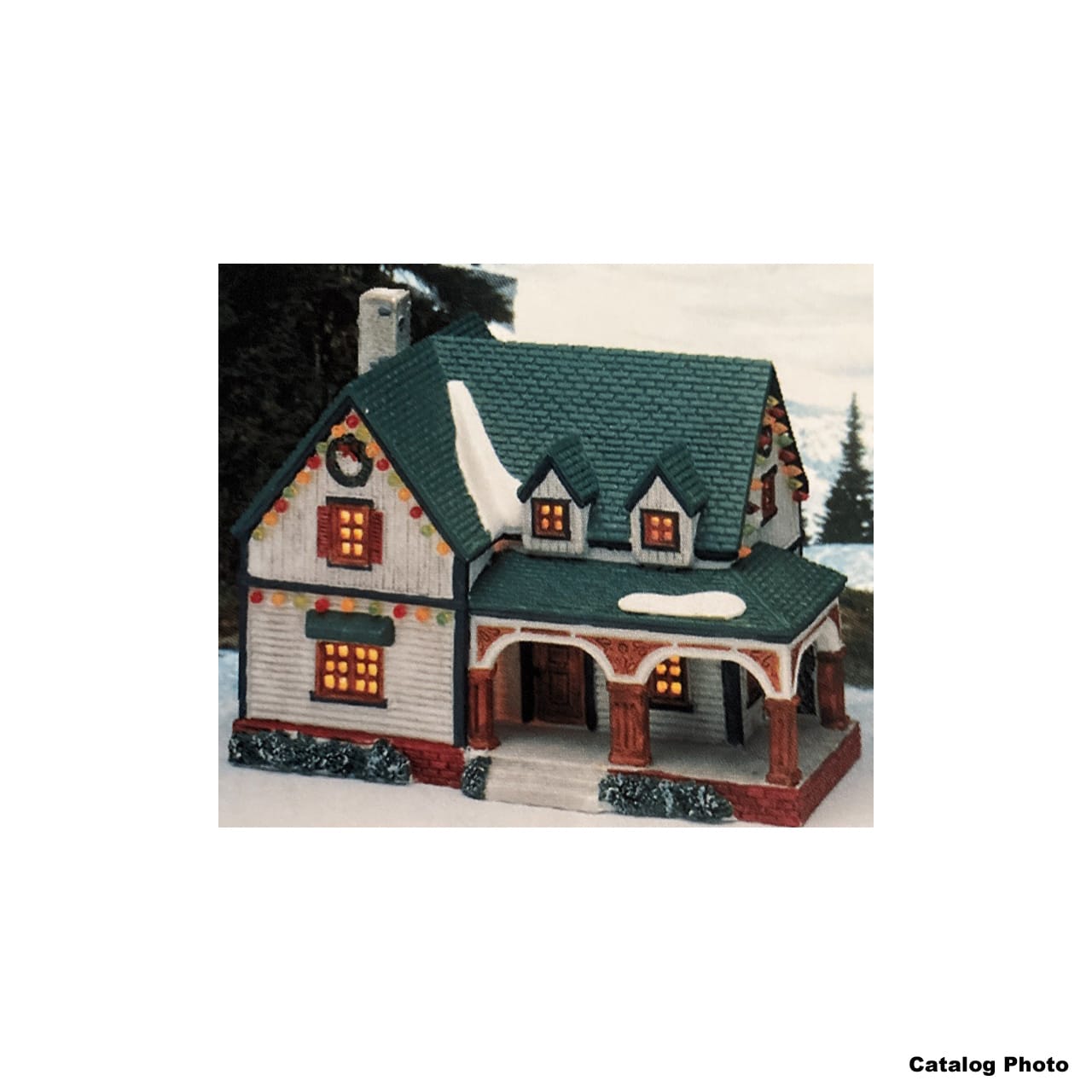 lemax-towne-house-maison-miniature-lumineuse-village-de-no-l image 1