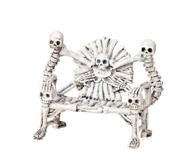 lemax-bone-bench-accessoire-spooky-town-pour-village-miniature image 1