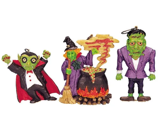 lemax-halloween-tree-decoration-d-cor-arbre-spooky-town image 1