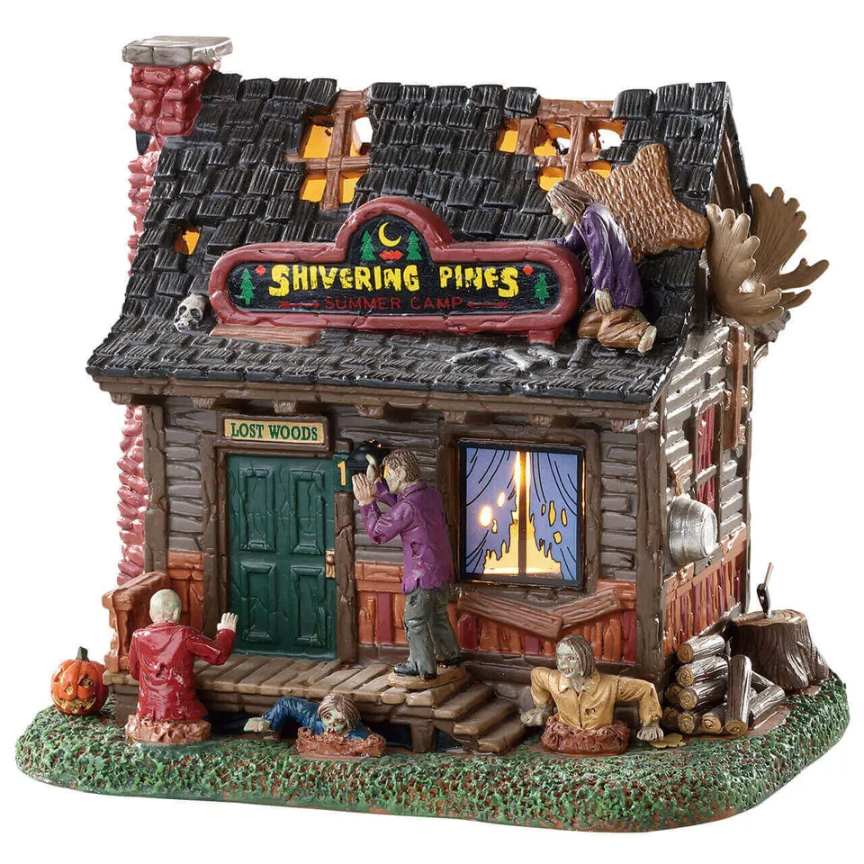 lemax-creepy-cabin-cabane-hant-e-spooky-town image 1