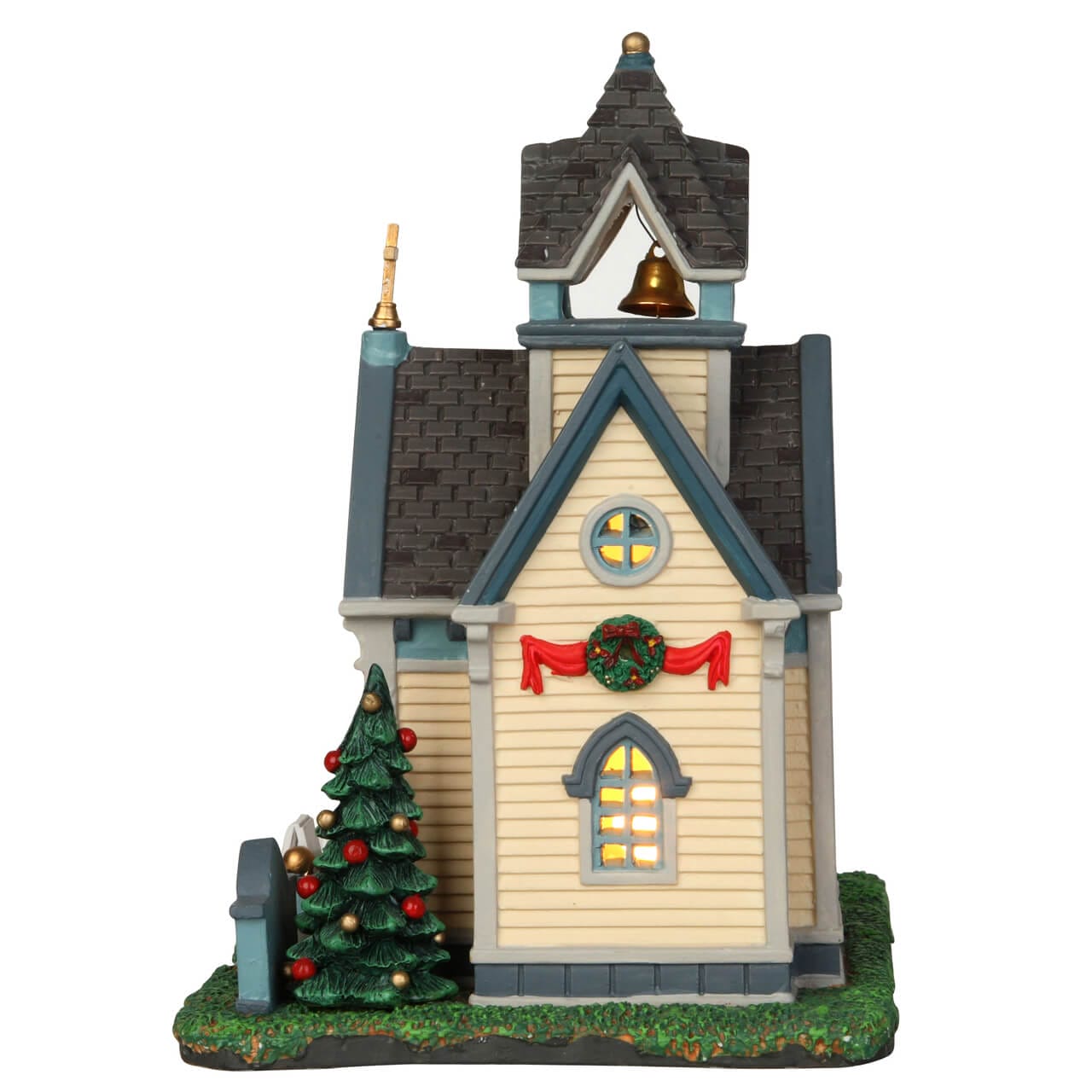 lemax-village-church-glise-miniature-lumineuse-village-de-no-l image 3