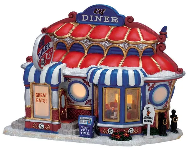 lemax-elf-diner-diner-des-lutins-miniature-lumineux image 1