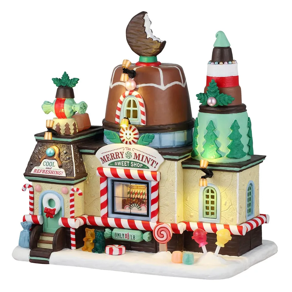lemax-the-merry-mint-sweet-shop-confiserie-sugar-n-spice image 1