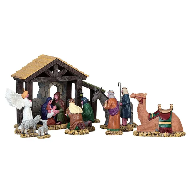 lemax-first-christmas-set-of-11-coffret-11-figurines-village-de-no-l image 1