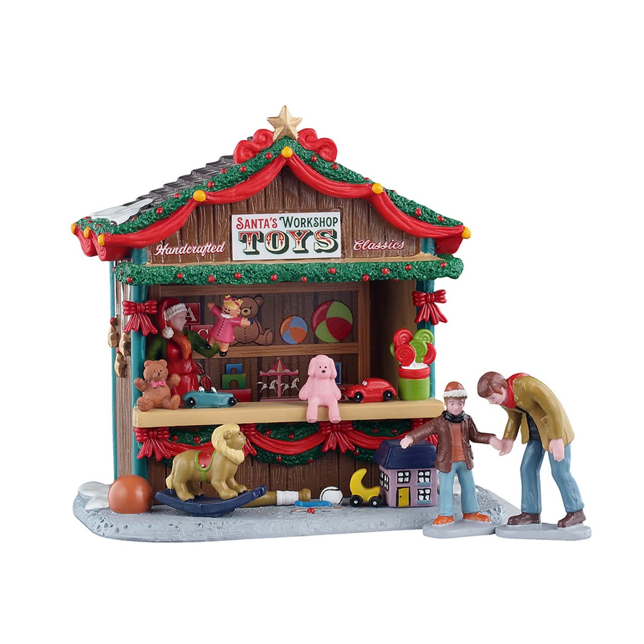 lemax-santa-s-workshop-toys-sc-ne-miniature-village-de-no-l-caddington image 1