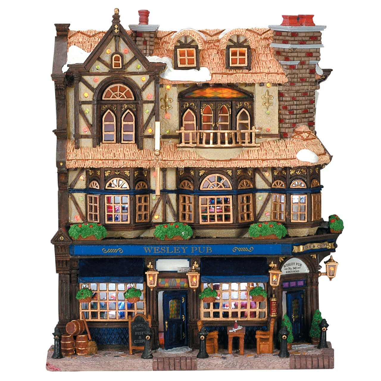 lemax-wesley-pub-fa-ade-lumineuse-essex-street image 1
