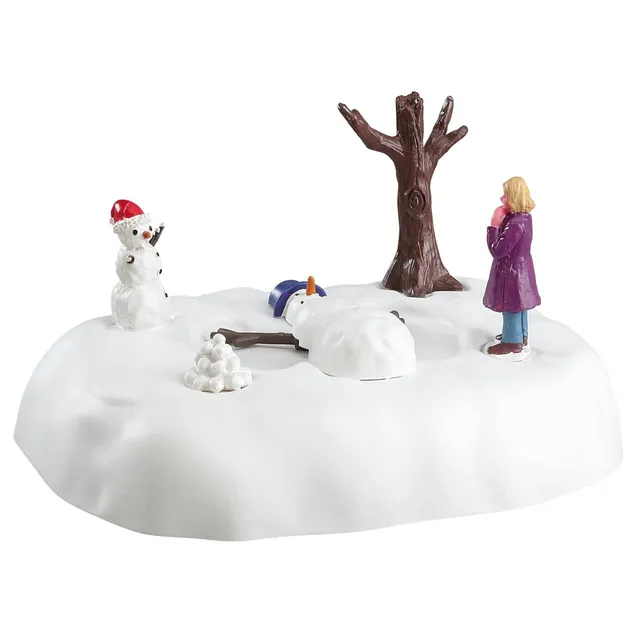 lemax-snowman-angel-figurine-de-no-l-anim-e image 1
