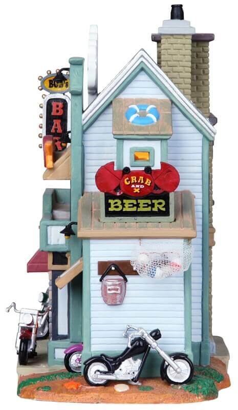 lemax-bob-s-seaside-biker-bar-b-timent-miniature-village image 3