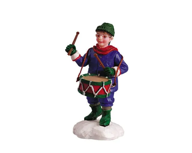 lemax-drummer-boy-figurine-village-de-no-l image 1