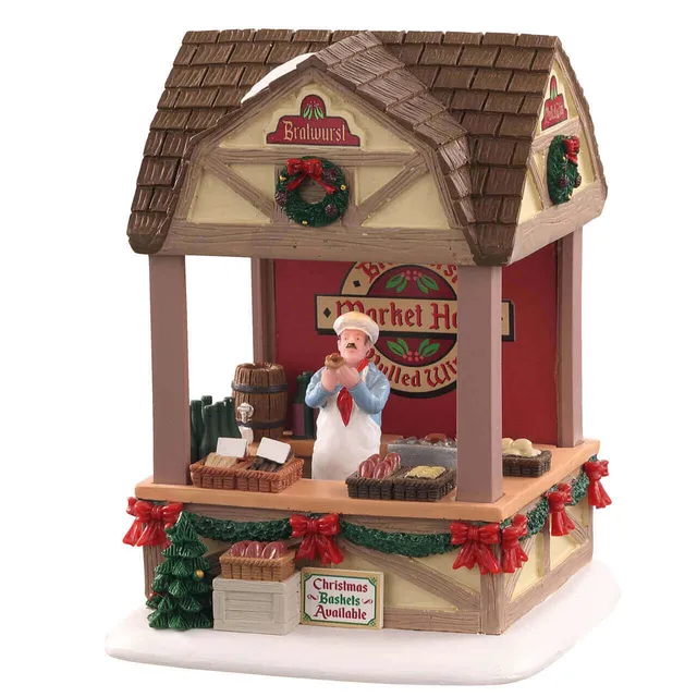 lemax-christmas-market-bratwurst-stand-march-de-no-l-caddington image 1