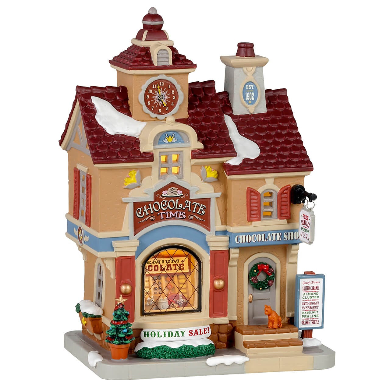lemax-chocolate-time-boutique-de-chocolats-lumineuse-miniature image 1