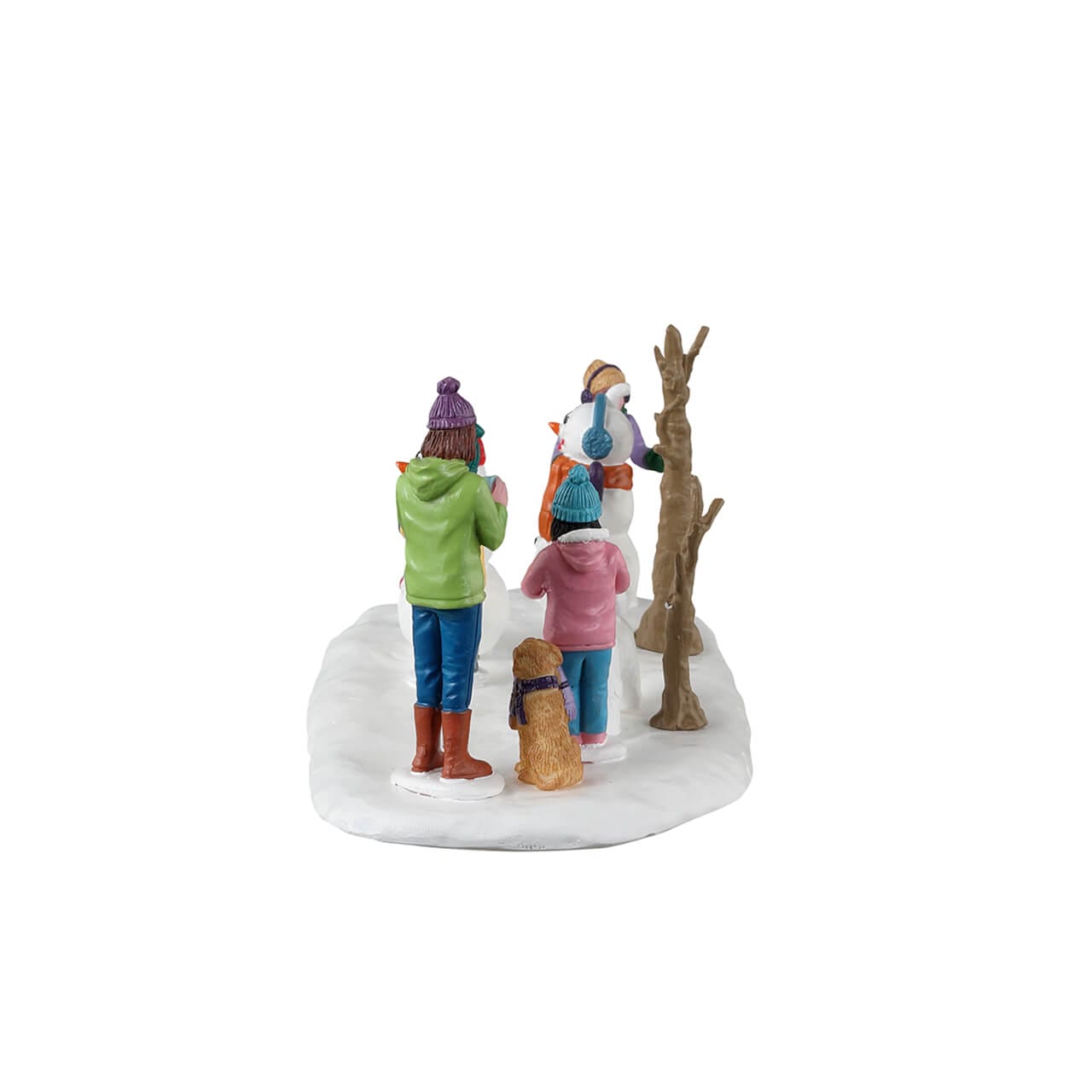 lemax-snowmen-friends-figurines-bonhommes-de-neige-et-chien image 3