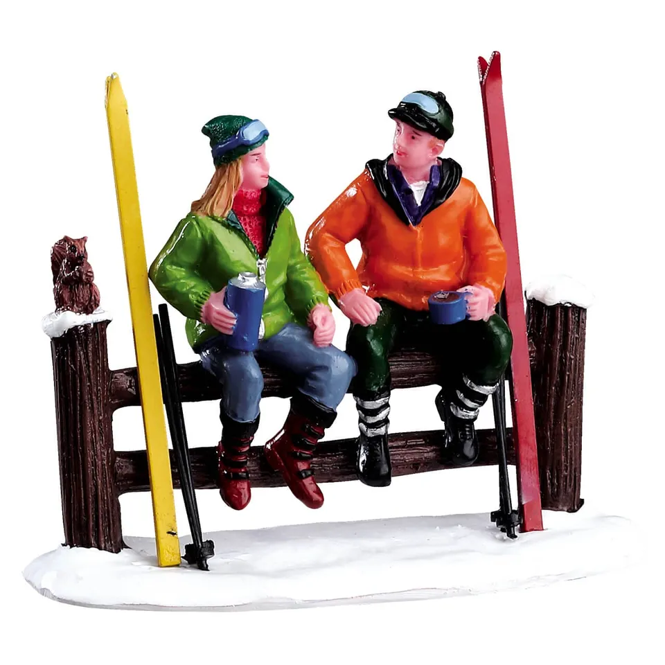lemax-cross-country-coffee-break-figurines-vail-village-ski image 1