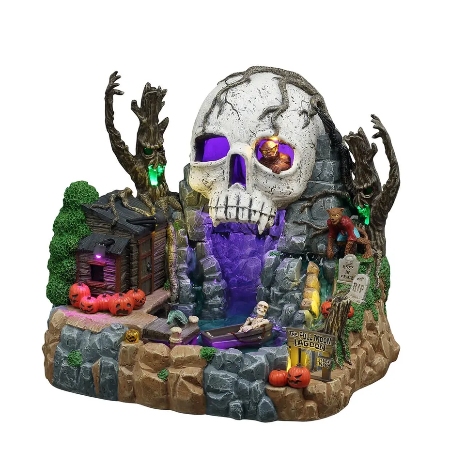 lemax-the-full-moon-lagoon-lagon-hant-spooky-town image 1