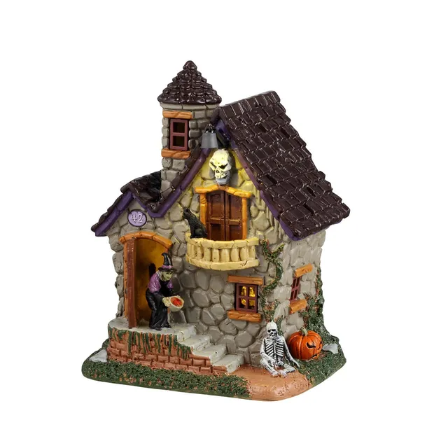 lemax-witch-s-treats-maison-miniature-lumineuse-spooky-town image 1
