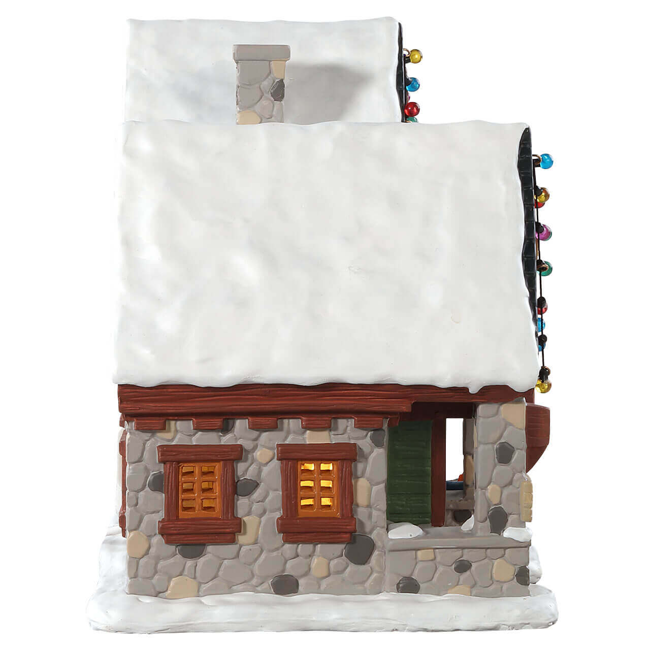 lemax-backwoods-snowshoe-rental-shop-boutique-lumineuse-village-de-no-l image 3